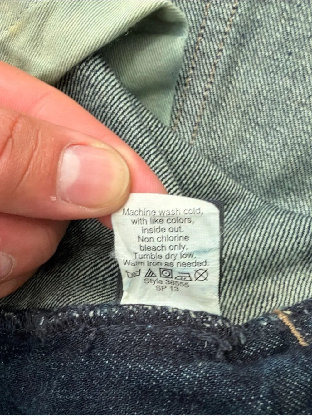 J. Crew 484 Jeans Mens 32x30 (fits 34x30) Slim Tapered Leg Blue Denim Dark Wash